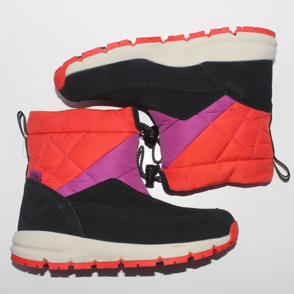 Free People Movement Danner Cloud Cap Boots Jet Black Candy Apple Women’s - Picture 10 of 13